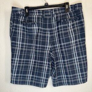 O’Neill Mens Size 38 Blue Black‎ Plaid Shorts